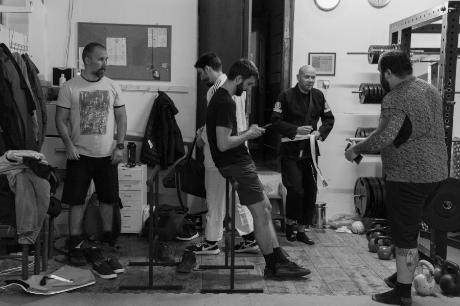 Smjena sekcija Jiu-Jitsu i dizanje utega